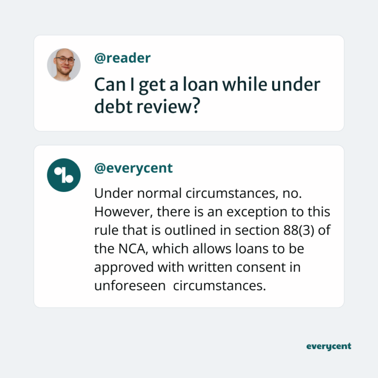 under credit review means hdfc